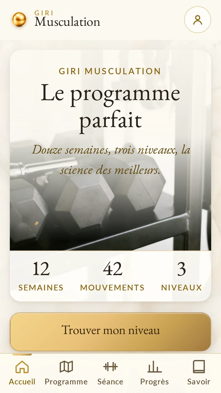 L’accueil de Giri Musculation