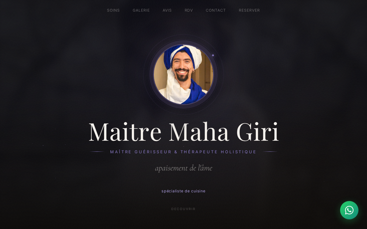 Site de Maître Maha Giri