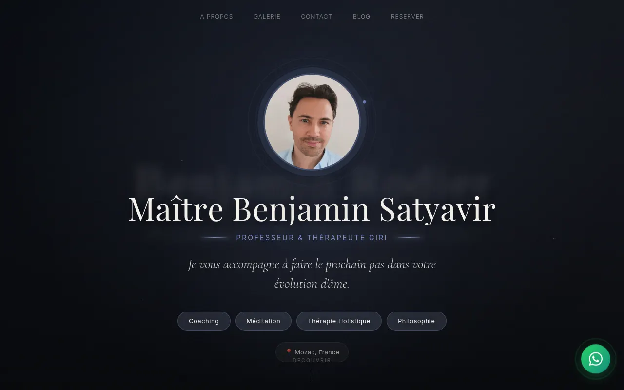 Site de Maître Benjamin Satyavir