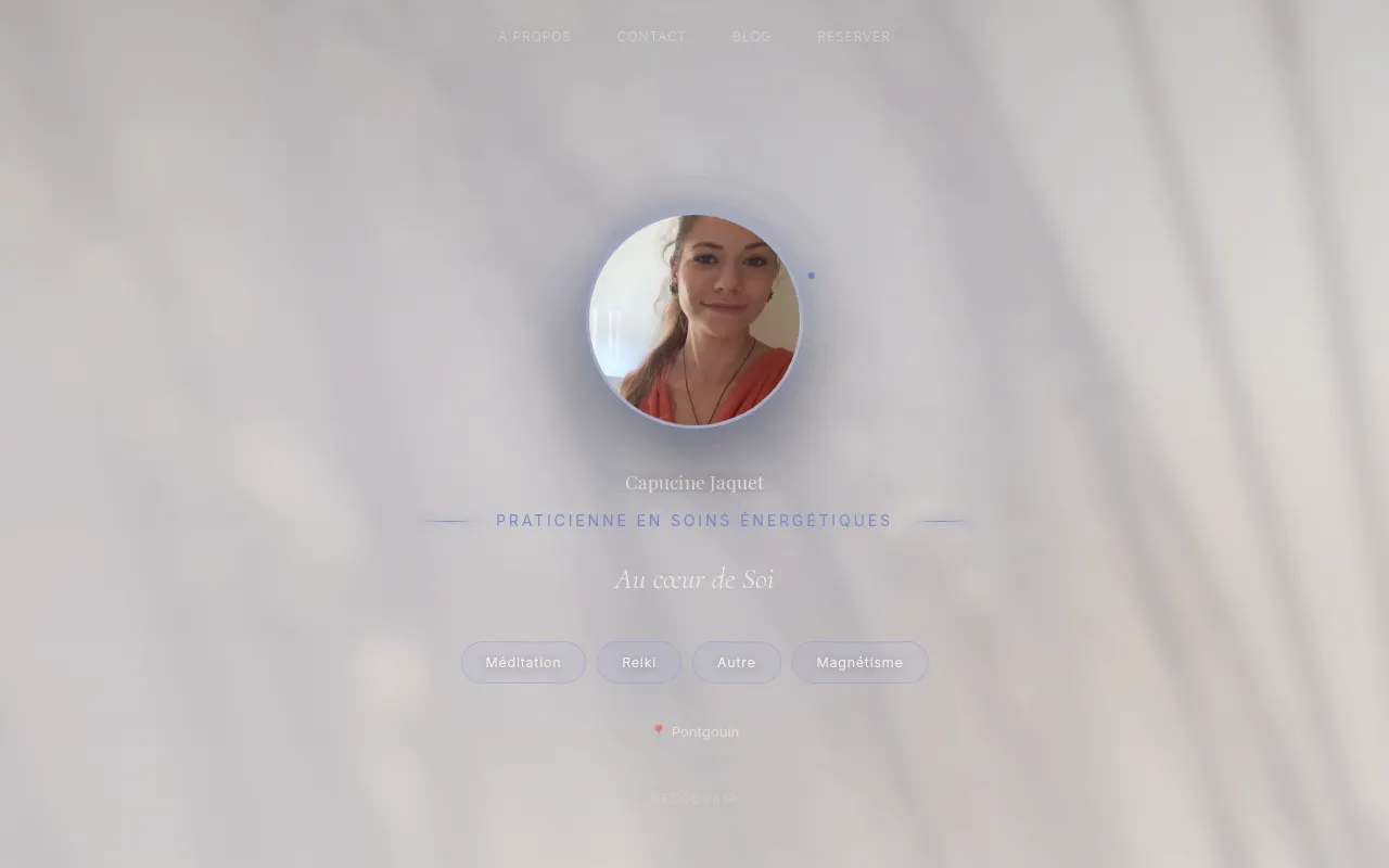 Site de Capucine Jaquet