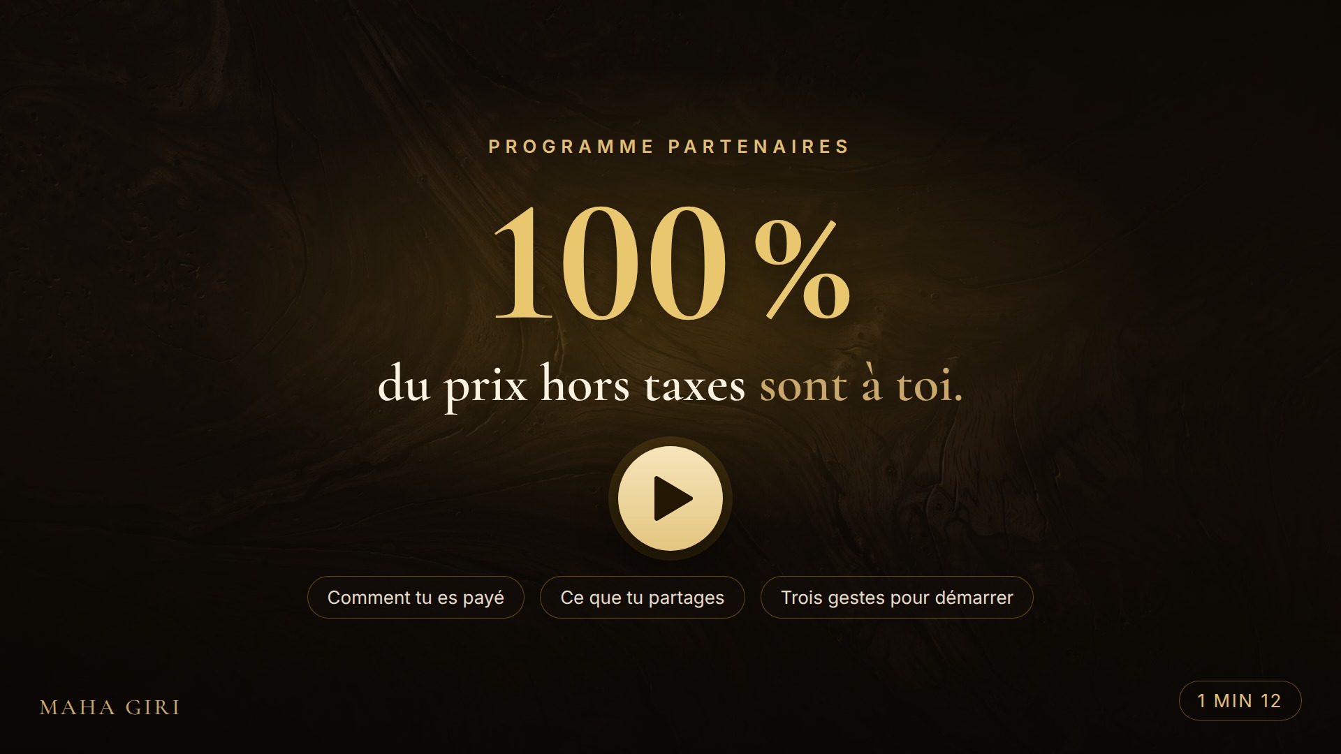 Comment ca marche ? Le tuto du Programme Partenaires, en 1 min 12